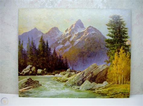 robert wood artist 1956|robert wood grand teton painting.